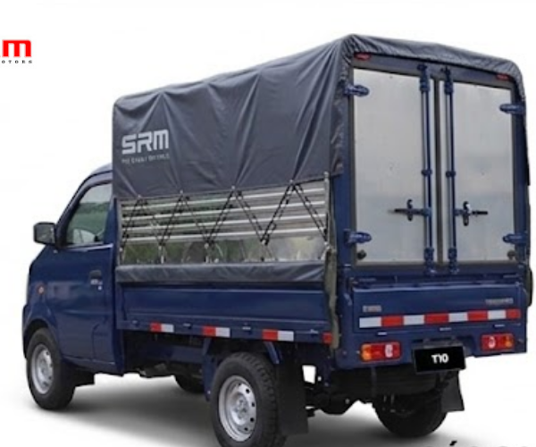 SRM T10 Thùng Bạt 12 nhuoc diem xe tai srm t10 thung khung mui
