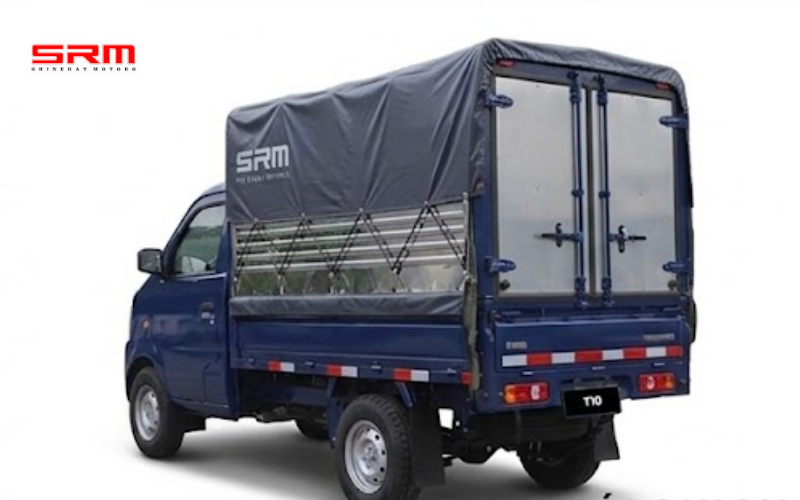 SRM T10 Thùng Bạt 6 nhuoc diem xe tai srm t10 thung khung mui